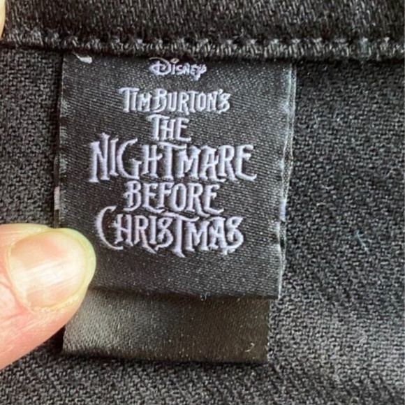 Jack Skellington denim jacket Size Large Disney Nightmare Before Christmas - Picture 6 of 6